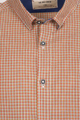 ARMA Men Shirts %100 Cotton Plaid Woven